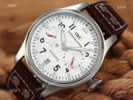 NEW IWC Schaffhausen Portugieser Men Watch SS Brown Leather 44mm
